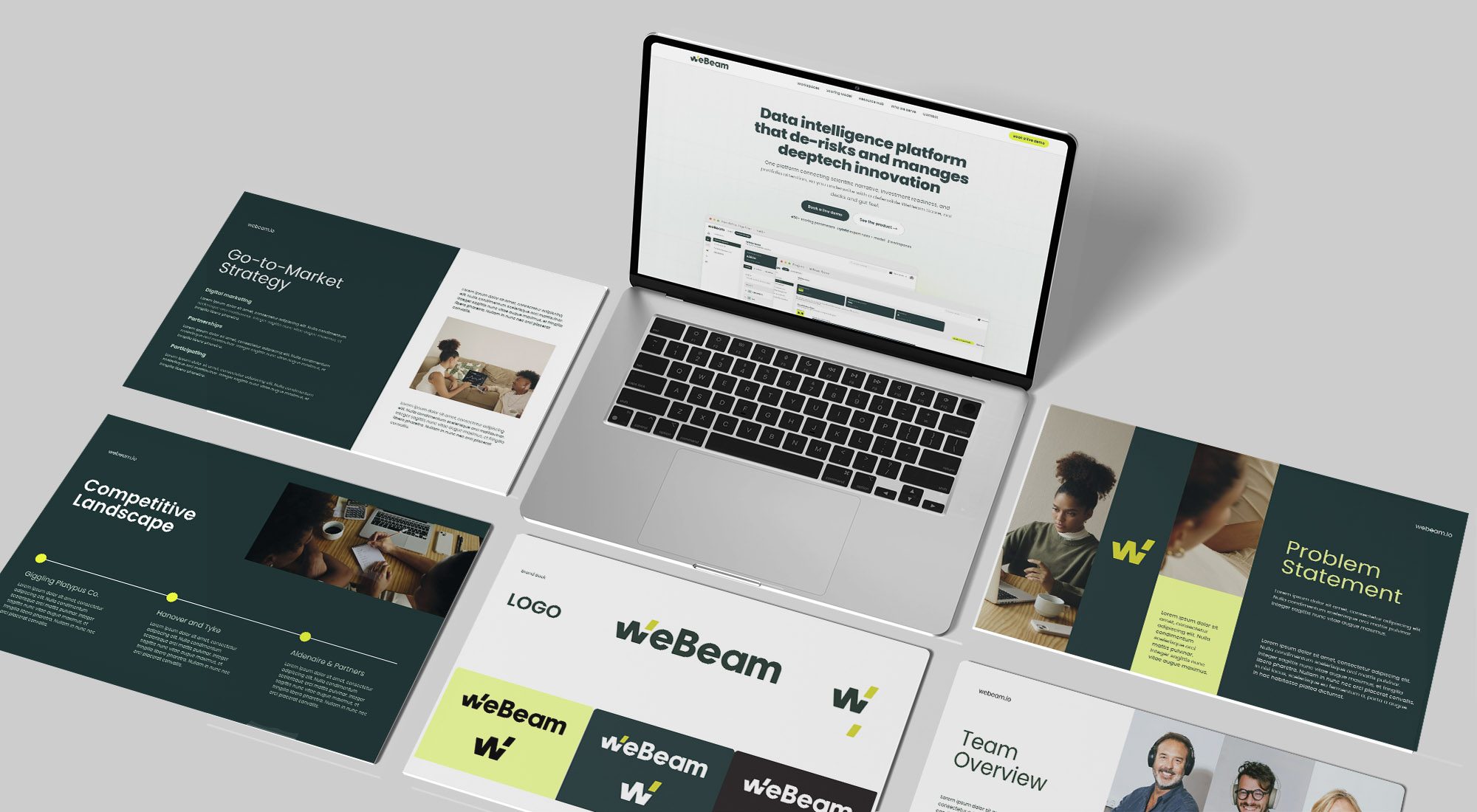 WeBeam brand system